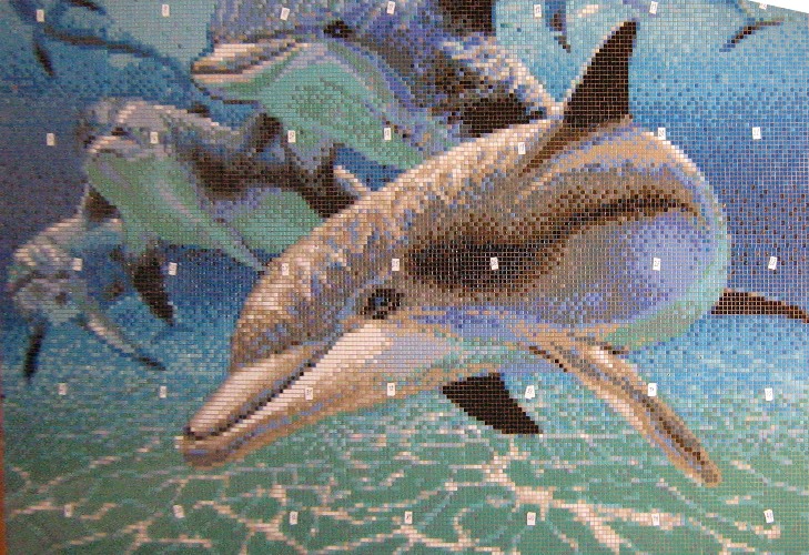 Mosaic-panno-delfini
